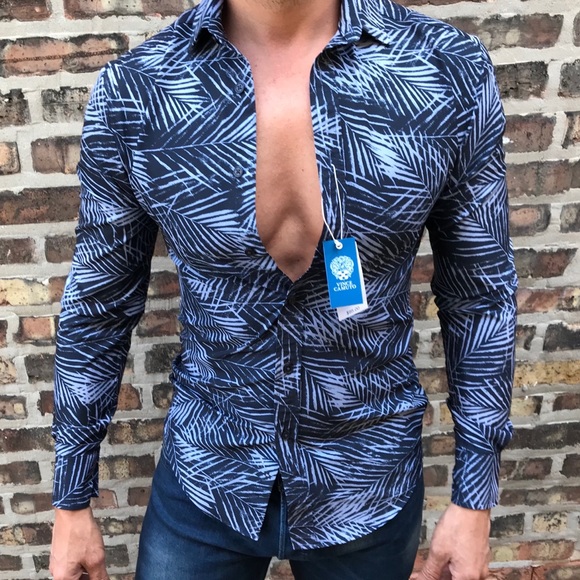 Vince Camuto Floral Shirt (S/M) - Picture 3 of 8